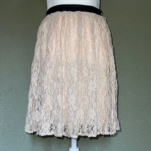 Alythea Lace Skirt Cream